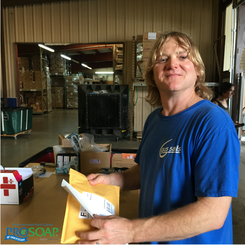 ProSoap's tweet photo. Jeremy has enough energy to keep us all going! #motivation #workflow https://t.co/wBn7UpIaXx