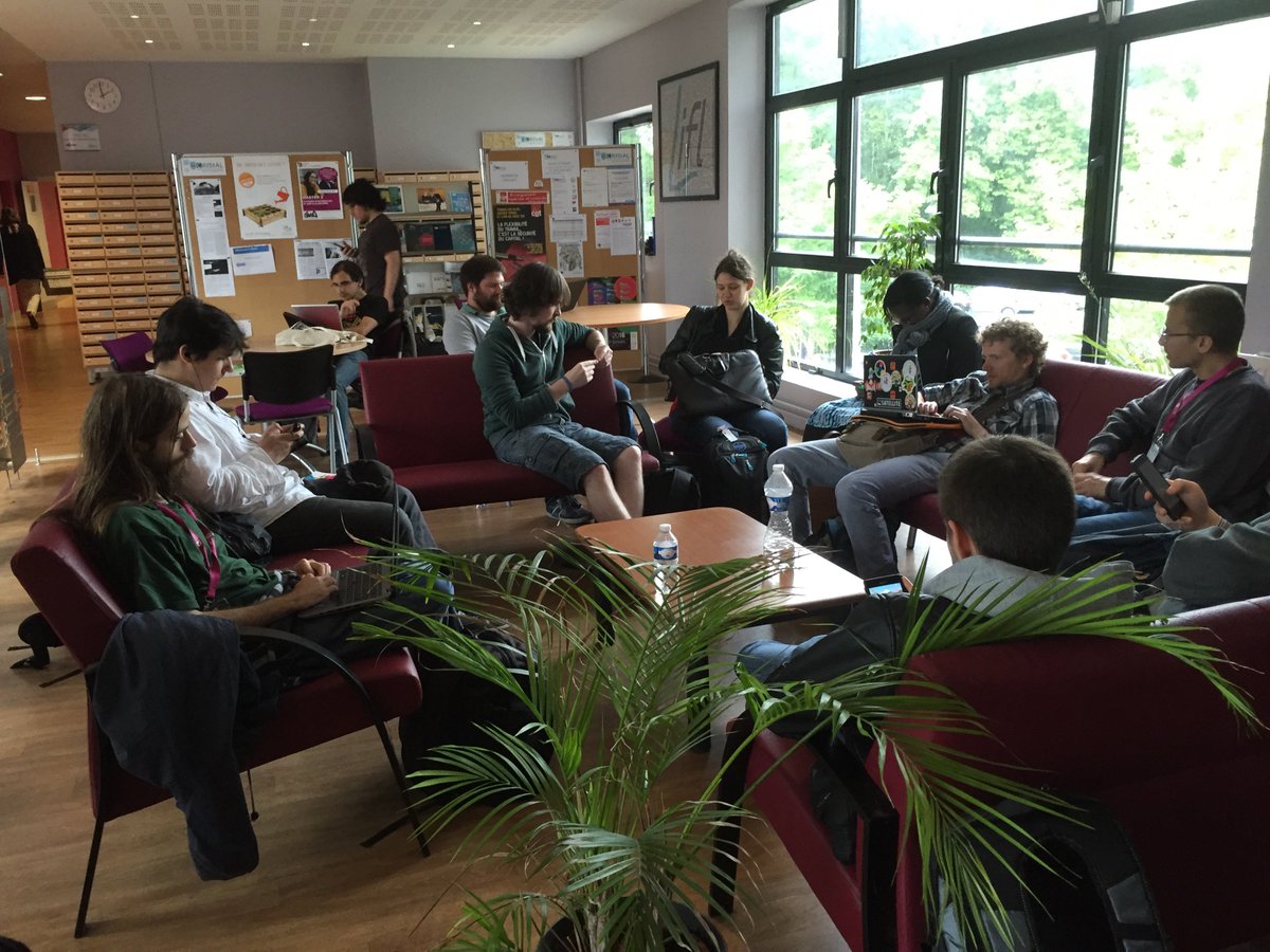 fin #ejcp2016 fatigués et contents + plein d’idées pour continuer le chemin de la thèse ! cc @FilliatrJean <a href="/pemoreau/">pem</a>