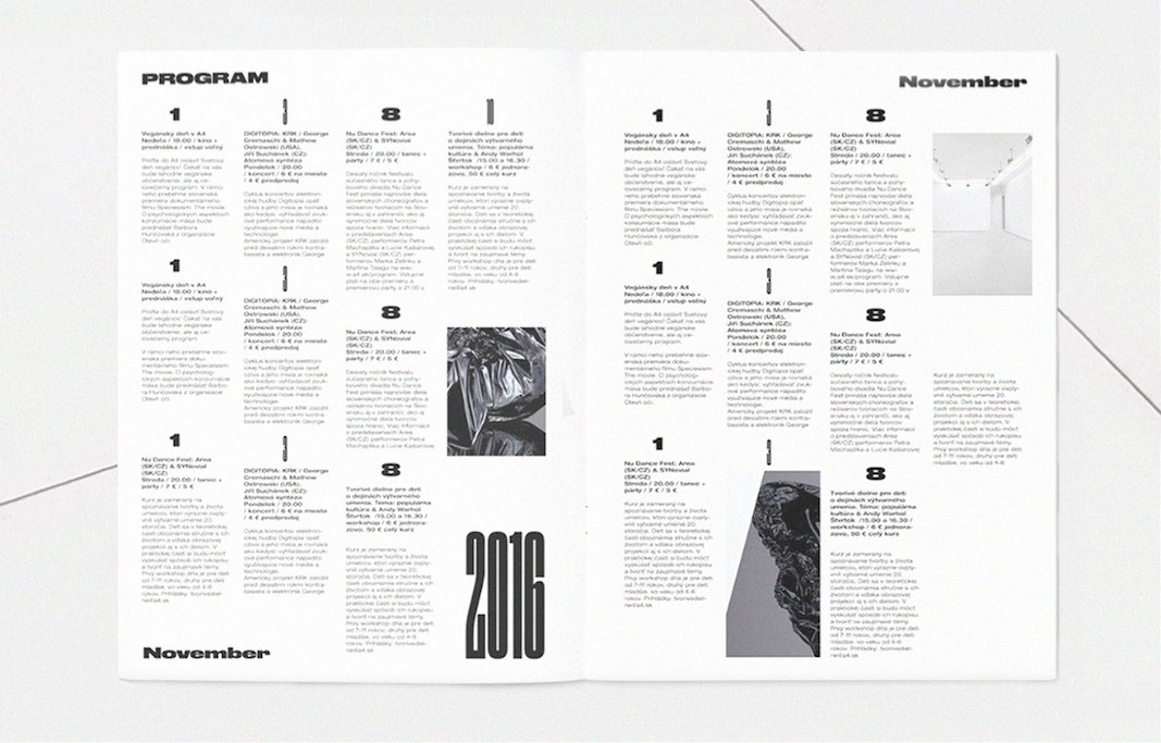 nstor821's tweet photo. Our uncommissioned visual for A4 / Cultural space. #print #visual #culturalspace #typography #deepthroatstudio https://t.co/Eb50jKm0v5