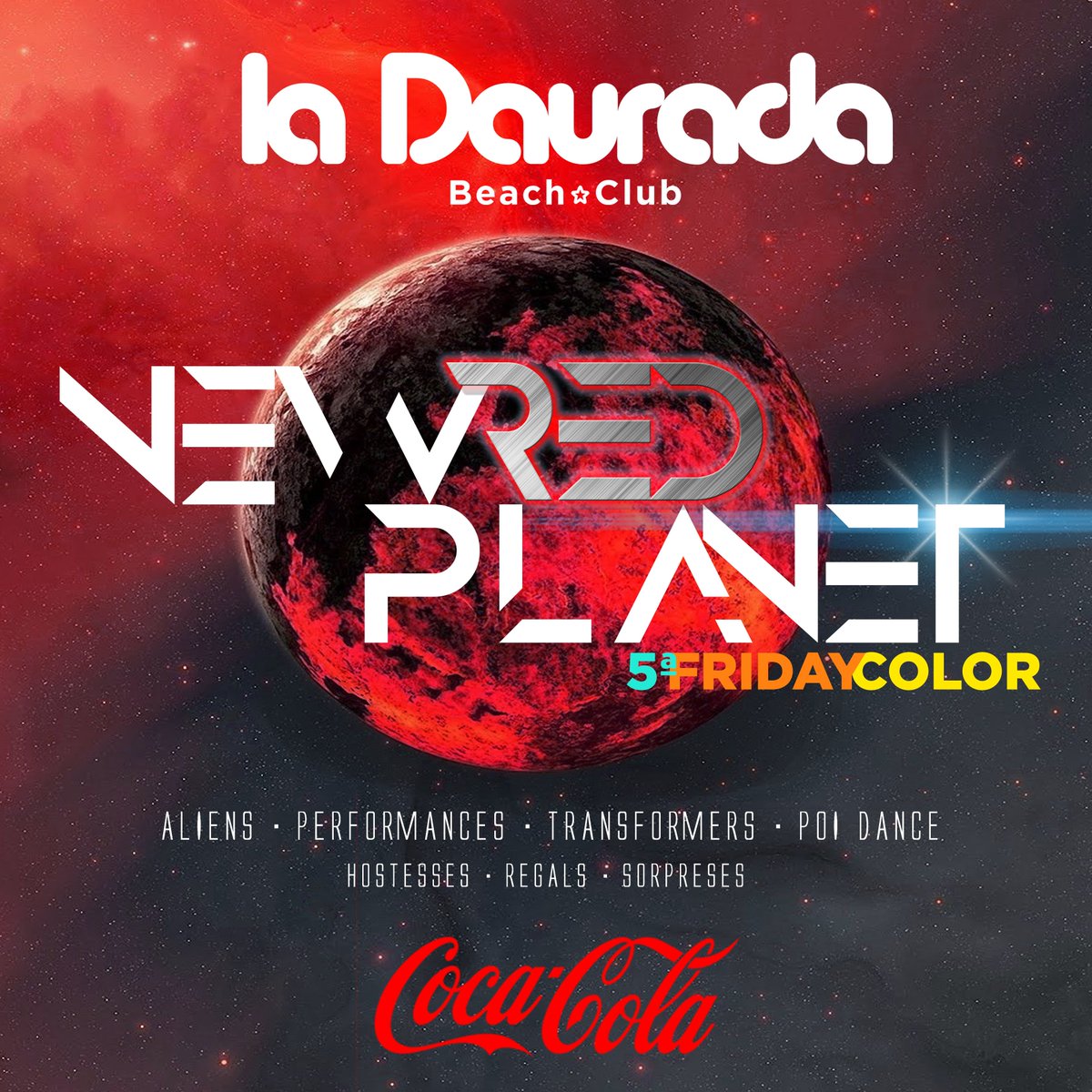 LaDaurada's tweet photo. D’un altre món serà la festa d’avui! No te la pots perdre! #FridayColor #LetsColor https://t.co/gwA4ItYnBs