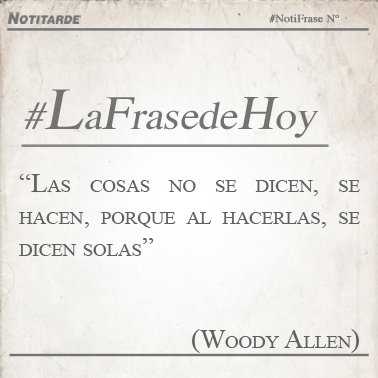 webnotitarde's tweet photo. Medita la #FraseNotitarde de hoy #01jul https://t.co/1OGqnfz9Oq