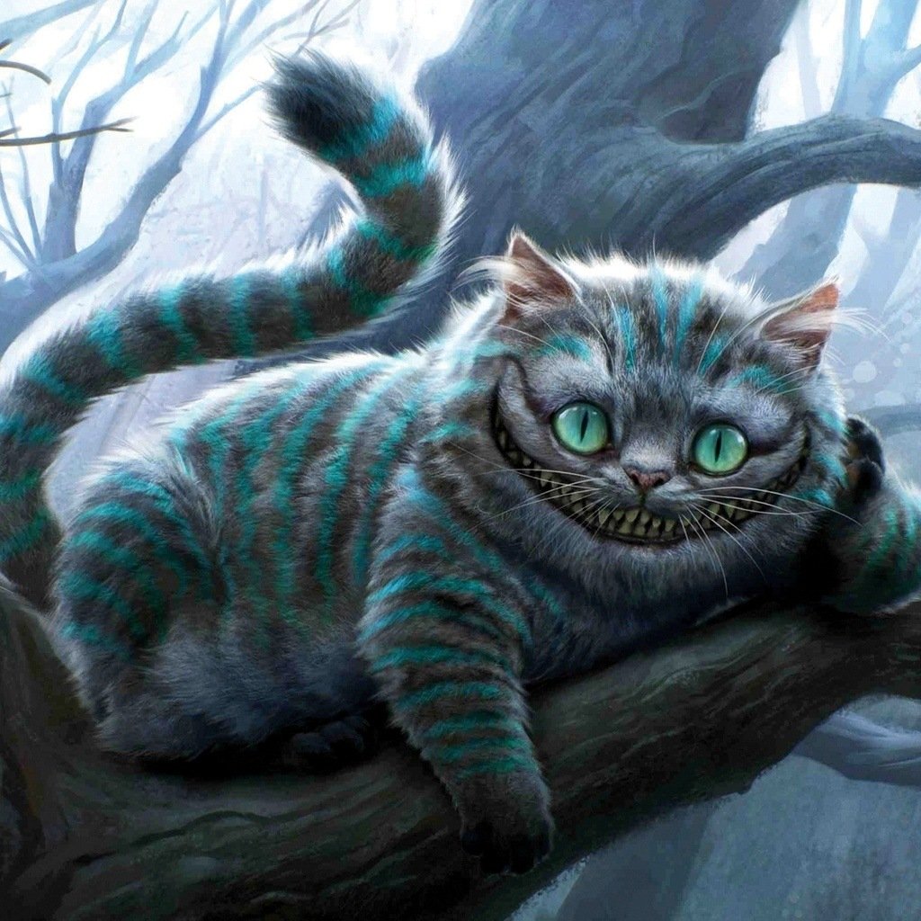 ひきこうもり アリス イン ワンダーランドのチェシャ猫 キモいのとかわいいのとが混ざり合って変な化学反応を起こしてて 一目見たら忘れられない強烈なデザインだ T Co 9xratyksyz Twitter