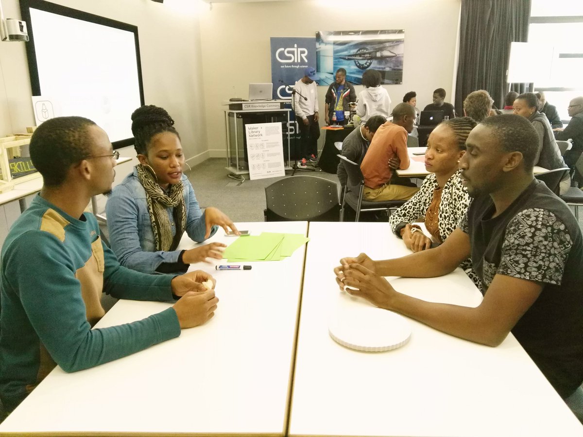 Geekulcha's tweet photo. The @dsideprog @CSIR interns are busy with ideation on different data story angles #DataScience #BigData https://t.co/ek65YNAbMi