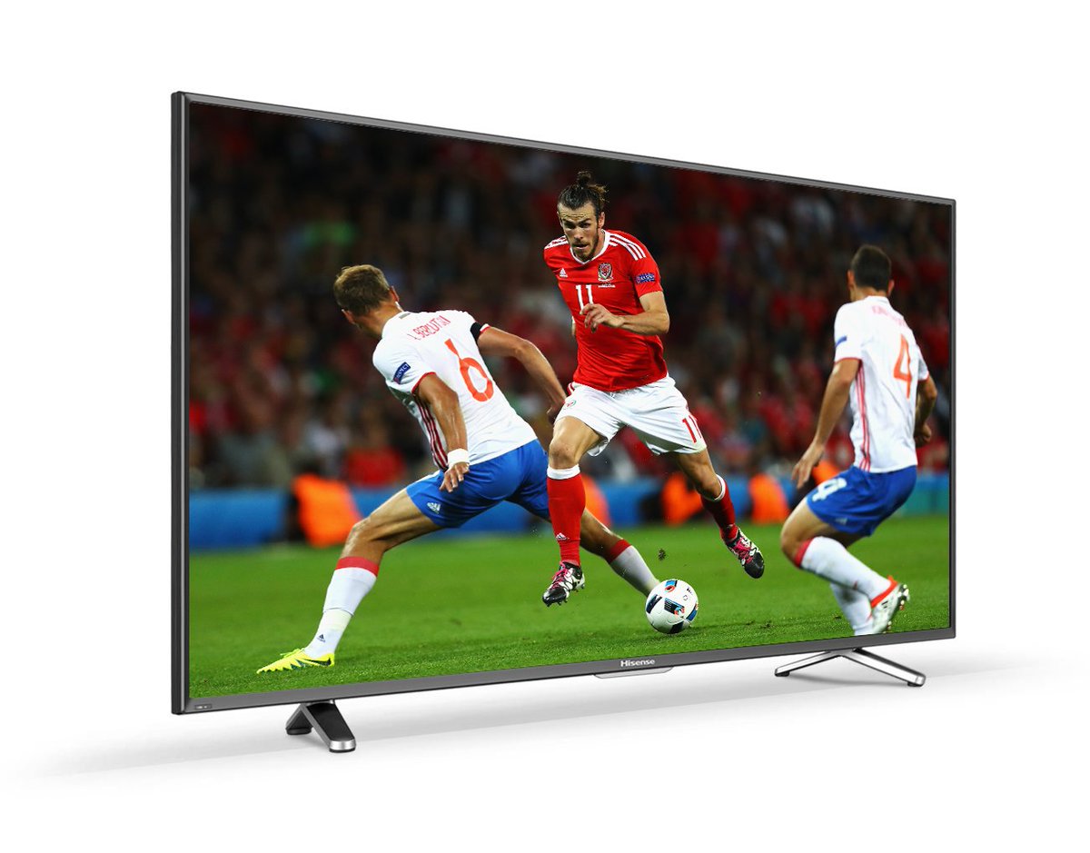 HisenseUK's tweet photo. Who wants a new TV to watch the #Euro2016 final on?

Follow us to WIN 1 of 50 prizes including a 55" 4K Smart TV! https://t.co/3p4NTa6lDQ