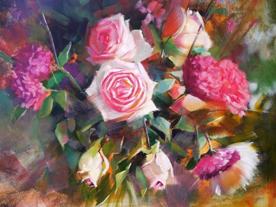 DrYashvant's tweet photo. Oil on canvas. Painting v https://t.co/UbqmBX12Li