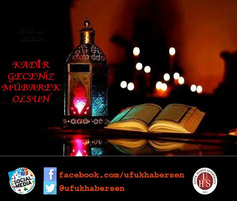 1000 Aydan Daha Hayırlı Olan Bu Gecenin Ülkemize Dirlik, Birlik ve Huzur Getirmesini Temenni Ediyoruz.