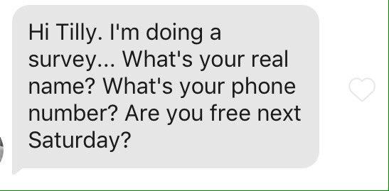 TILLYPOWELL_'s tweet photo. Please don't say this stuff works #tindertools https://t.co/asQd47NrBE