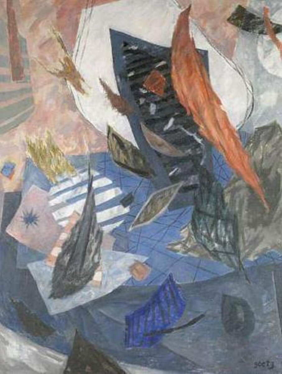 henrigoetz's tweet photo. Composition, 56×44in, Sold for $8,989 USD #henrigoetz https://t.co/W91XtAj0KG https://t.co/VjdHJ38Tit