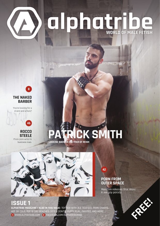 alphatribemag's tweet photo. #Alphatribe is #outnow! Get it at your #fetish bar/shop across #Europe or read it online: https://t.co/Z1CA3EJUrx! https://t.co/k5o8vjeiTR