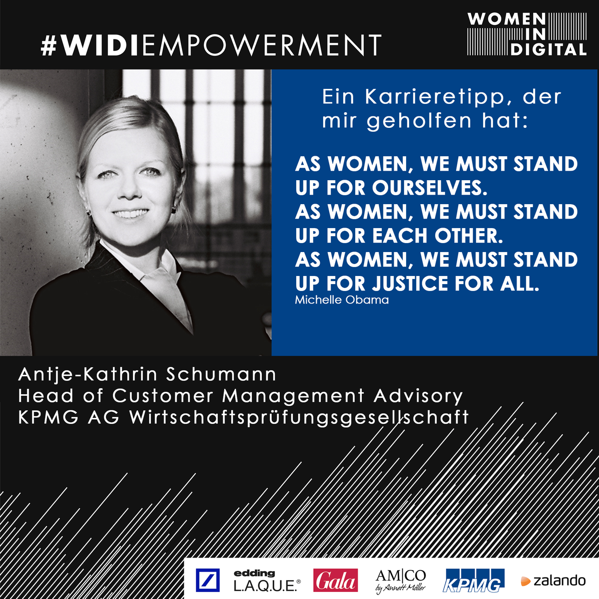 Women_Digital's tweet photo. thank you, Antje-Kathrin Schumann @KPMG_DE for your inspiring words! You are a really #WIDIWomen #widiempowerment https://t.co/IIIjTK8KbT
