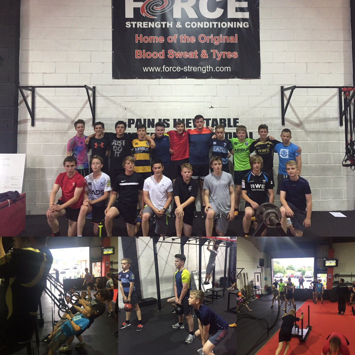 6 weeks of training all done. Great to see the progress <a href="/AmmoKnightsRFC/">LlantwitMajor</a> &amp; <a href="/CowbridgeRFC/">Cowbridge RFC</a> have made #futureforce