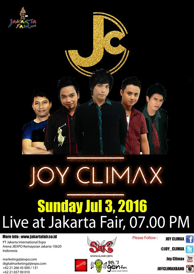 joy_climax's tweet photo. Kali ini mimin mw ajak kumpul bareng.
 @mainstage jakarta fair
 minggu, 3 juli 2016
 jam 19.00
 Dont miss it.... https://t.co/pS8MUsLYgX