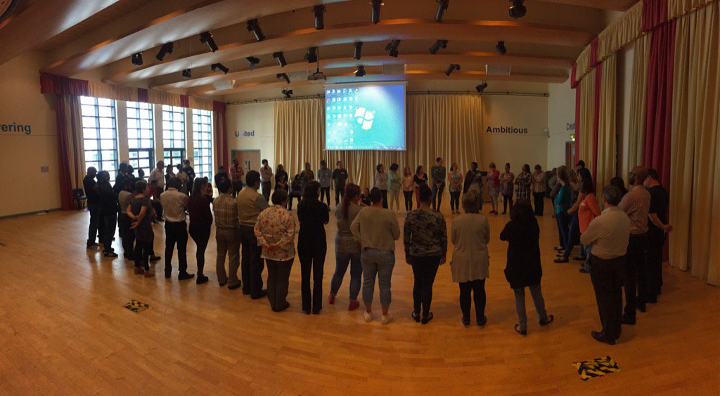 o5m4n's tweet photo. An array of support staff from a number of schools working collaboratively @LambethAcademy #CPD https://t.co/ZKp4Bryc2e