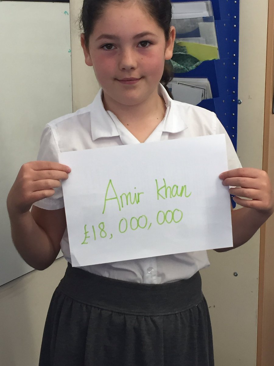 MissScoot1's tweet photo. Jst maths class getting to grips with large numbers using the times rich list! Lucky Edwin was our richest. #money https://t.co/n0cNW3OaWS