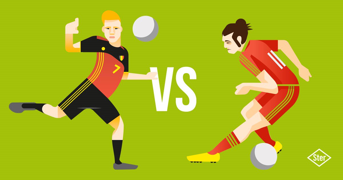 Vanavond 21.00 uur #NPO 1 dé EK kwartfinale: België-Wales. Gaan de Rode Duivels Gareth Bale trotseren? #EURO2016