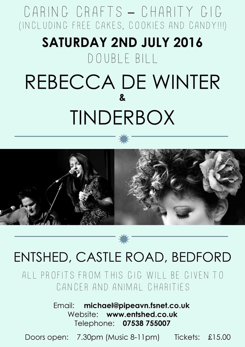 SteveLuffRadio's tweet photo. Two previous #UndiscoveredArtists playing locally @SaltOfTheSound @OctaviasWisbech and @redewintermusic #EntShed https://t.co/fQfz7vMrz1