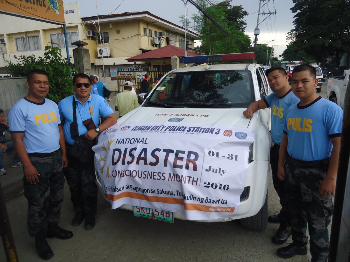 ICPSThreeICPO's tweet photo. NATIONAL DISASTER CONSCIOUSNESS MONTH https://t.co/1HzSNOiwVv
