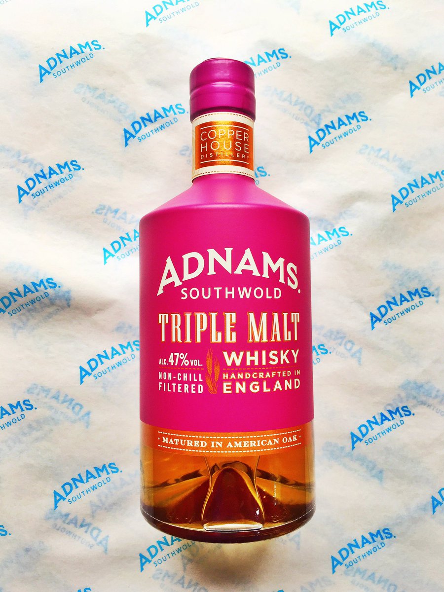 Complex in flavours, English and only £39.99 a bottle! Pop in and see us and have a of our Triple Grain Whiskey!