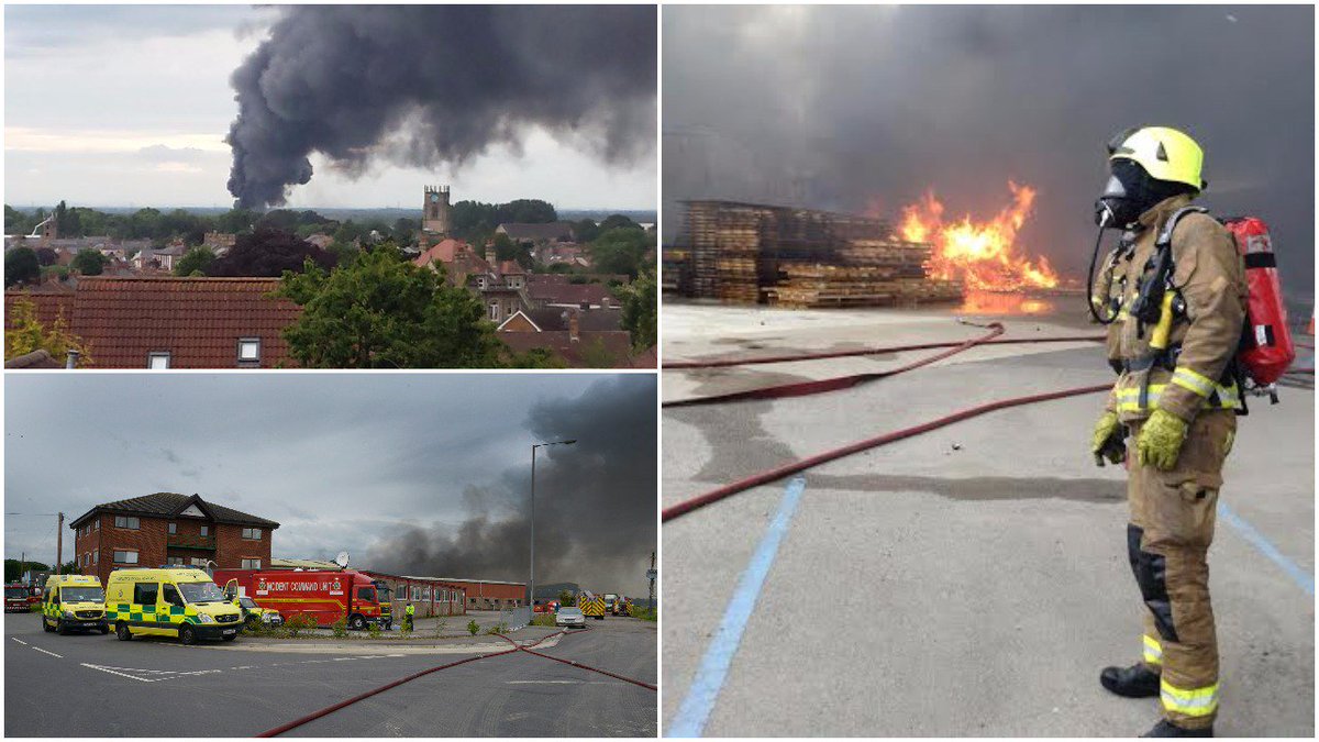 2/2...Crews from #Bridlington #Driffield and #Beverley were all in attendance bit.ly/29ajmzw