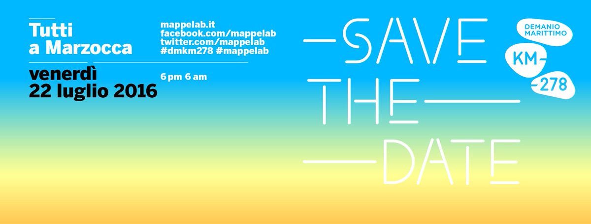 #Arte #Architettura #Design #Culture #Storie #Geografie
#DMKM278 è in arrivo! 
22 luglio 2016, Spiaggia di Marzocca