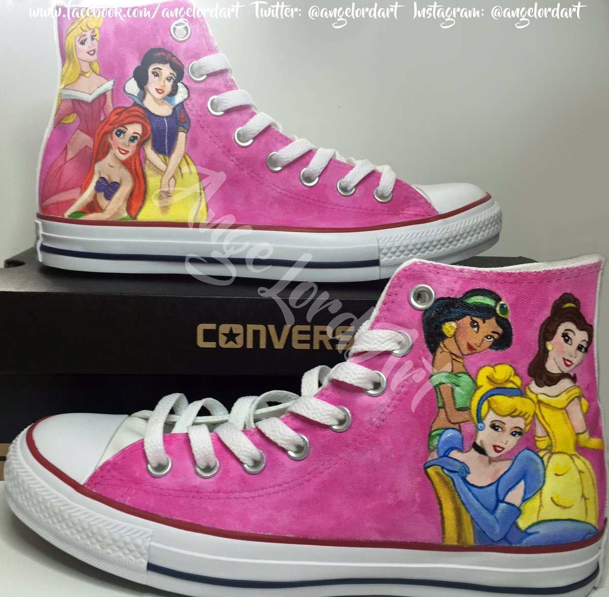 disney princess converse