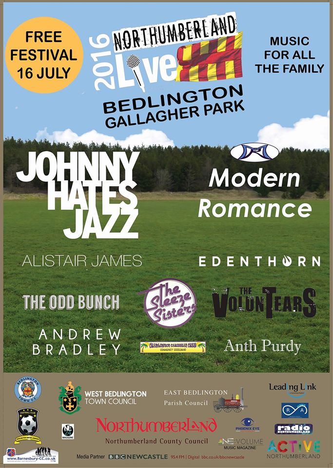[FREE EVENT] <a href="/NlandLiveFest/">Northumberland Live Jigsaw Event Management</a>  16th July in #Bedlington! goo.gl/UC72s4 <a href="/RNorthumberland/">Radio Northumberland</a> #NEFollowers