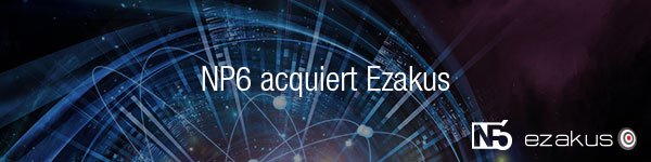 NP6_Group's tweet photo. Nous sommes fiers d’annoncer l’acquisition du pionnier de la DMP Ezakus ! Plus d'infos : https://t.co/ZIuUtKAqxC https://t.co/XMJDYLglNn