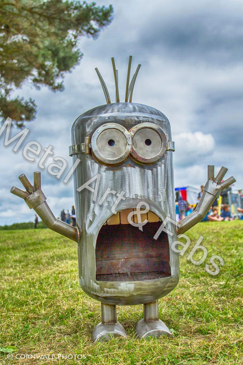 Metal Art u0026 Fabs on X: Minion log burner £239 @eanwatson #minions #minion  #madetoorder #weldporn #firepit #summer #Summerfest #garden  https://t.co/Gpwdebak8j / X