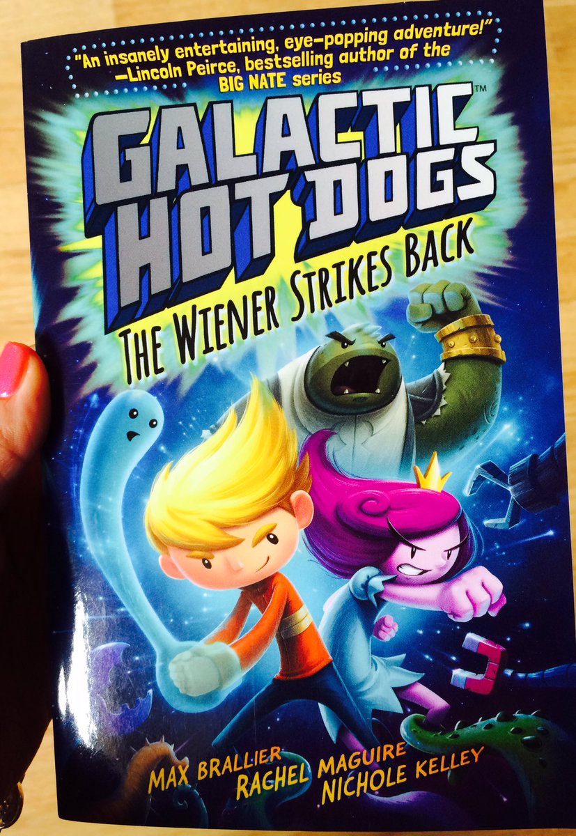 BookSuperhero2's tweet photo. Thanks @toppsta for my #GalacticHotDogs prize. This is going to be popular at school! https://t.co/4H3lSkjVfF