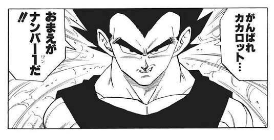 漫画 アニメ 名言集 ドラゴンボール ベジータ がんばれカカロット お前がナンバー１だ プライドの高いベジータが永遠のライバルである悟空に向けた一言 ドラゴンボール ドラゴンボール好きな人rt Rtした人全員フォローする