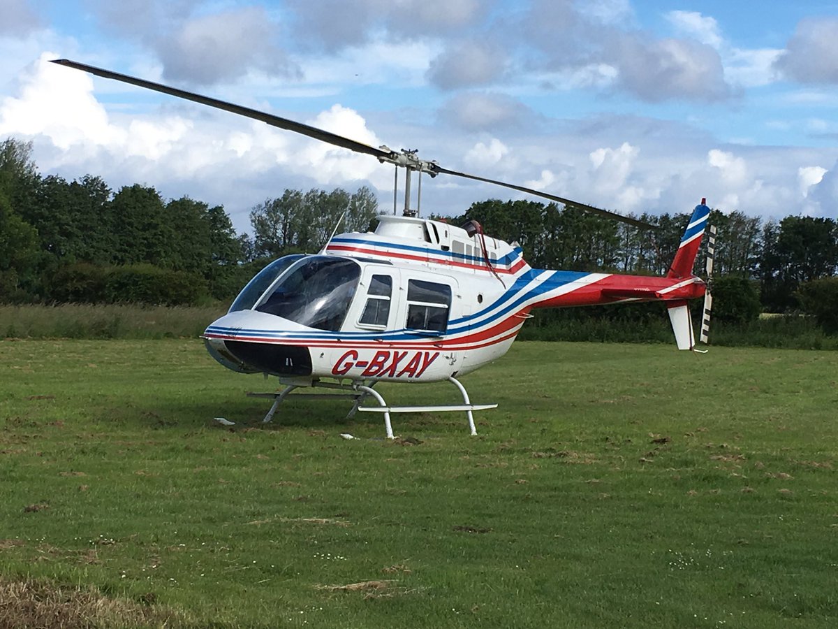 derekobrien's tweet photo. Only flown a #HeliChopper in ARMA/DayZ but sure it couldn't be that different right? I'd promise to bring it back :p https://t.co/nqeDcTaawy