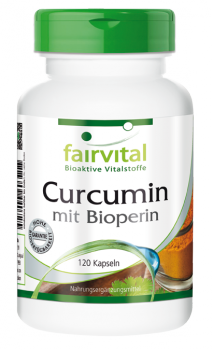 fairvital's tweet image. #Curcumin mit 95% Curcuminoiden bei #Fairvital
Optimierte Bioverfügbarkeit durch #Bioperin
fairvital.com/de/anwendungsg…