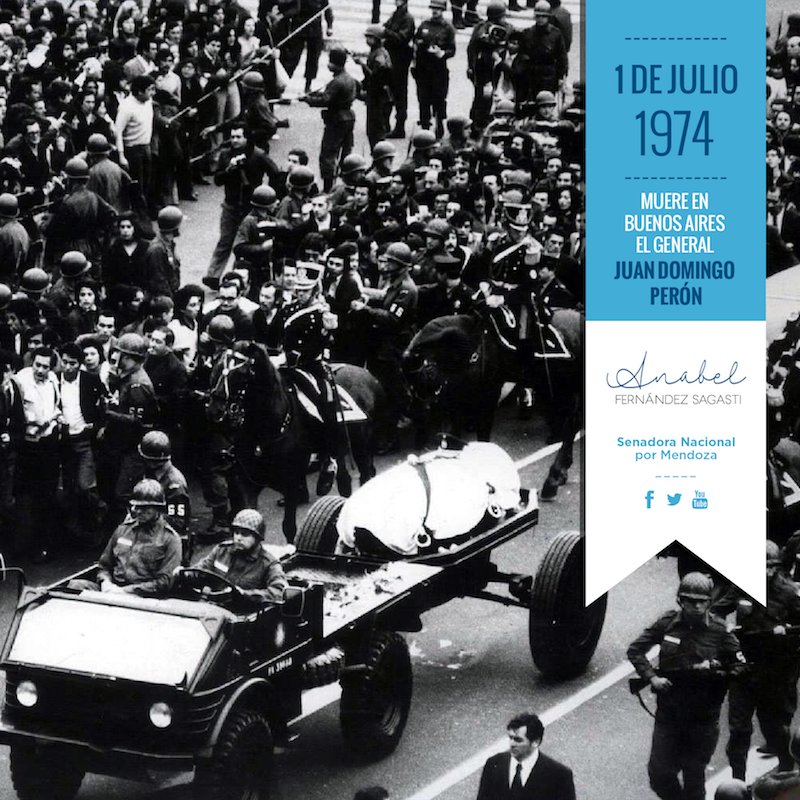 anabelfsagasti's tweet photo. A 42 años de su paso a la inmortalidad, Juan Domingo Perón vive en el corazón del pueblo argentino. https://t.co/o8tw41vZXv