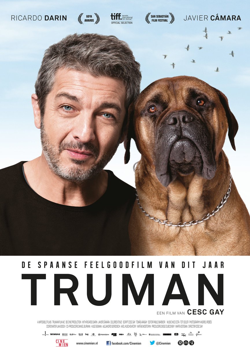 Zaterdag om 20.00 uur:
TRUMAN in het Filmhuis. #veenendaal