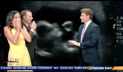 jenepsteinfox13's tweet photo. Our reaction when we found out Walter is gonna be a dad!! CONGRATULATIONS! @WalterAllenTV @DaveOFox13 https://t.co/yiqsKIJEzm