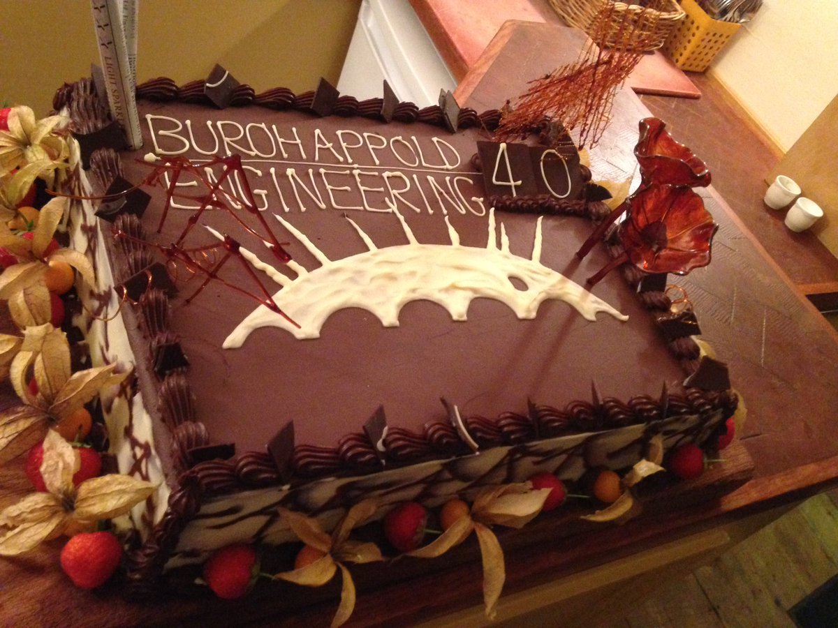 BuroBest's tweet photo. Happy Birthday @burohappold. You don't look a day over 30. #ForHesAJollyGoodFellow https://t.co/zbiMuLVwMm