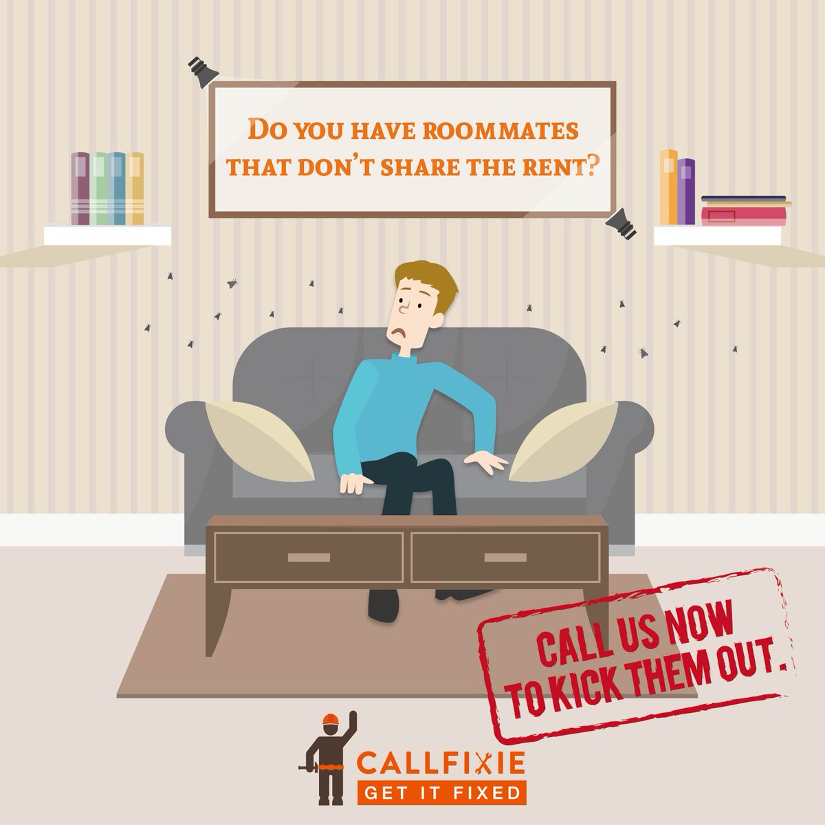 CallFixieIndia's tweet photo. Tired of pests? Book a #pestcontrolservice now! Dial 8000 600 111 or visit https://t.co/KGE0Ywlvsb. https://t.co/1BqvHVJj2m