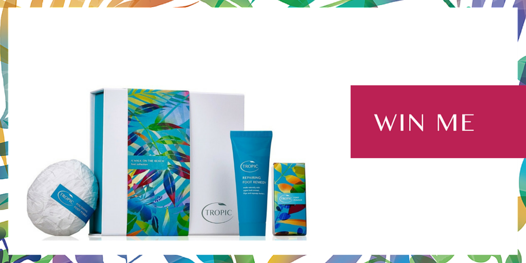 TropicSkincare's tweet photo. #FridayFreebie! Fancy treating those feet? Follow and RT for the chance to #win our Walk on the Beach Collection! https://t.co/eCPlis7woU