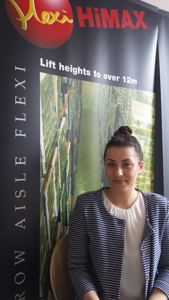 Flexiforklifts's tweet photo. @Flexiforklifts would like to welcome Gizem Balak to the sales team as Distributor Network Coordinator! #FlexiTeam https://t.co/qHHXBKFZQc