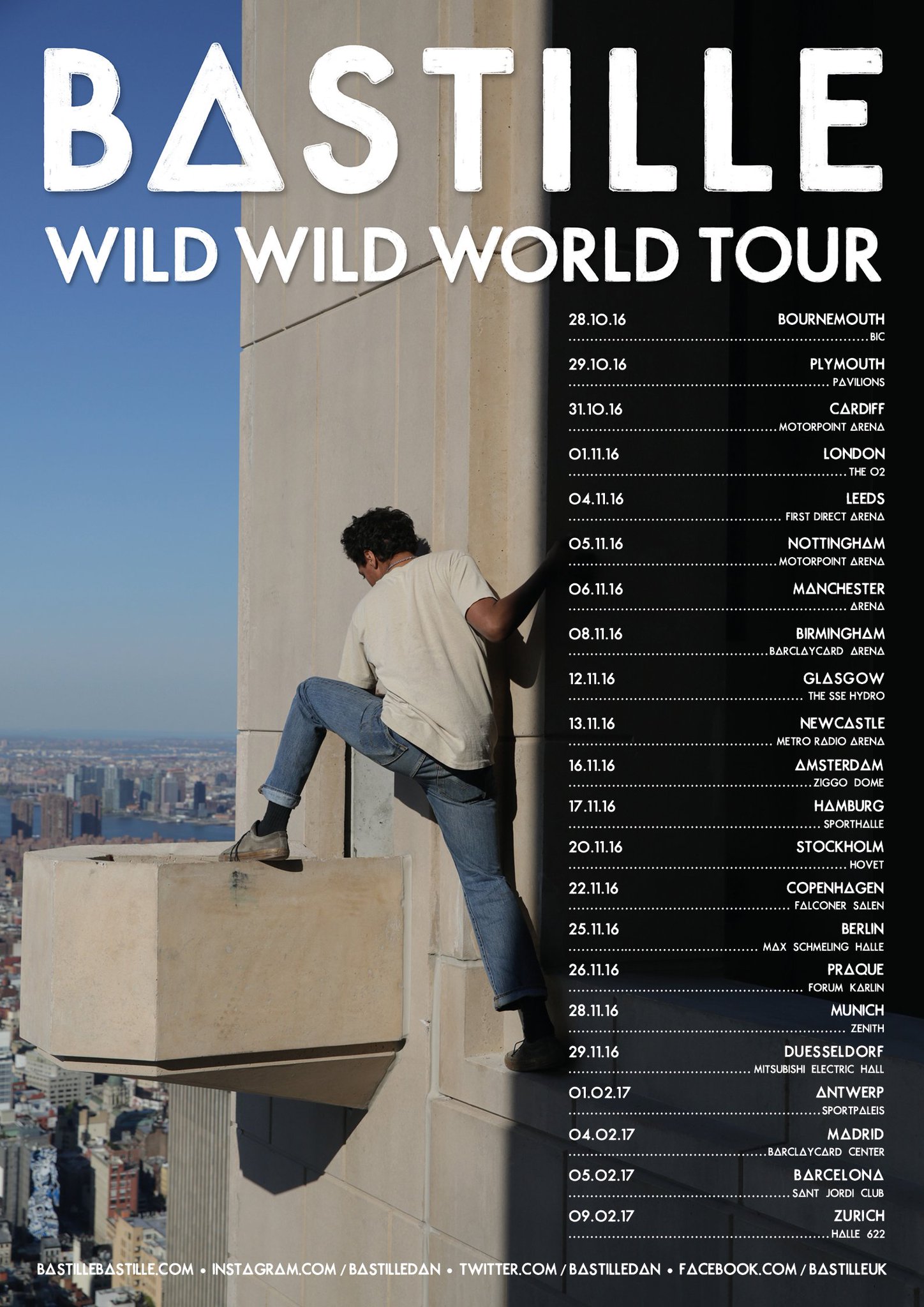 BASTILLE on Twitter "WILD WILD WORLD TOUR…