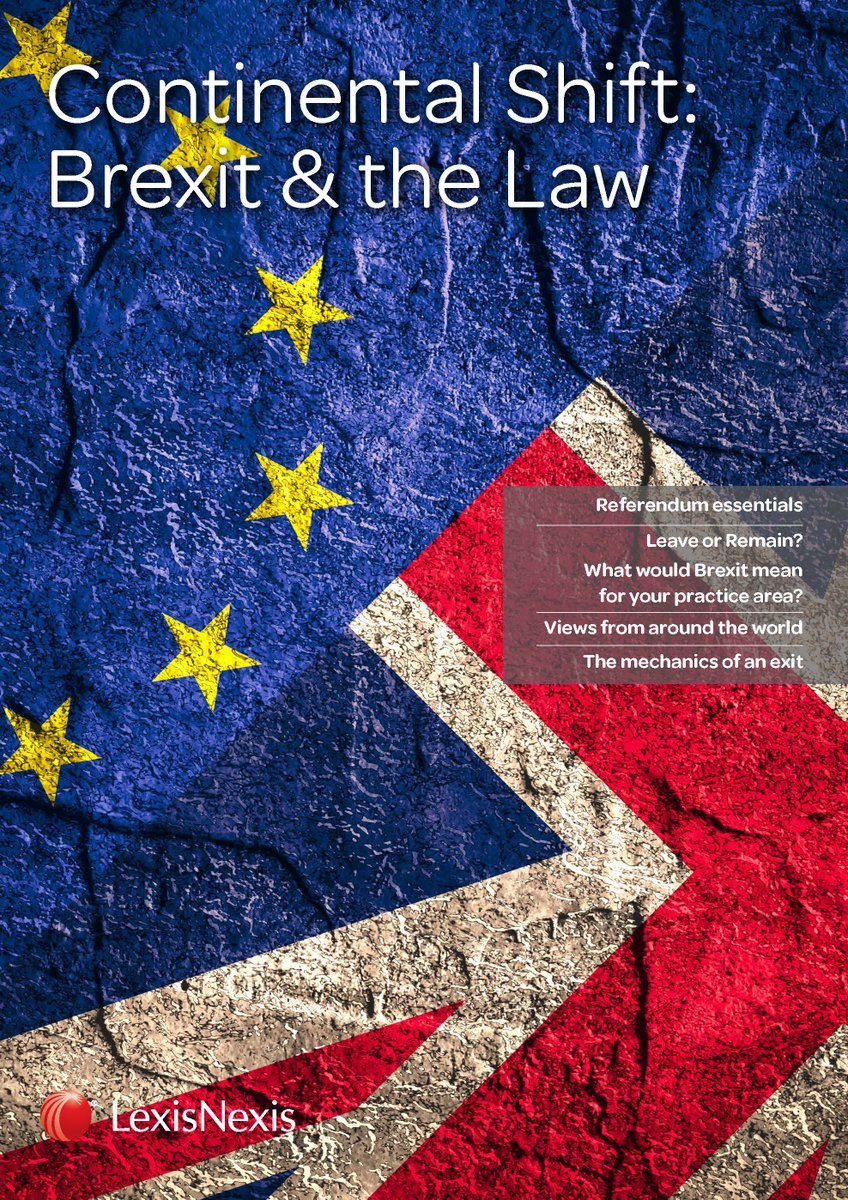 Still processing #Brexit? Read our reports on the possible implications for DR lawyers here: blogs.lexisnexis.co.uk/dr/euref2016/