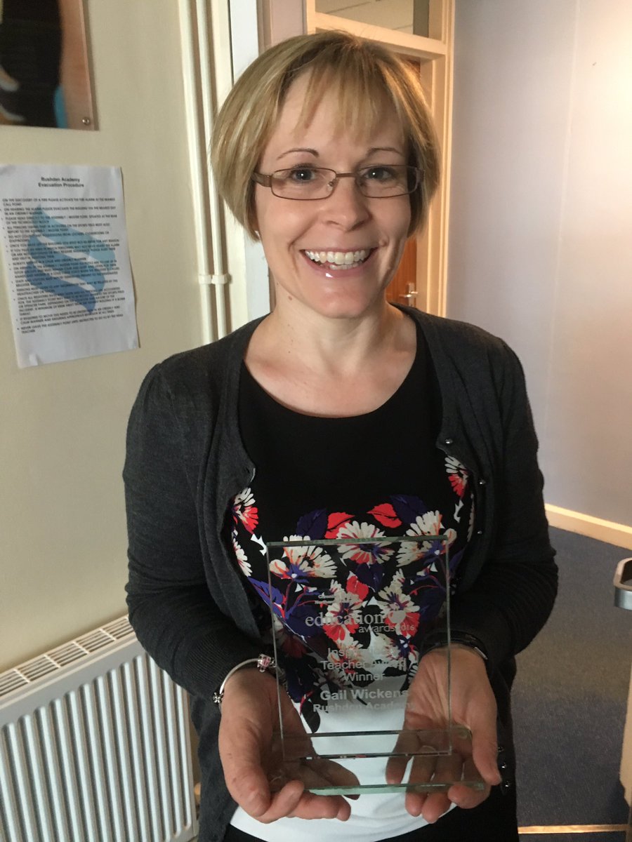 RA_Principal1's tweet photo. This morning I got to catch up with Ms Wickens - Northants Inspirational Teacher of the Year. #soproud #rushden https://t.co/uva0xhkfLU