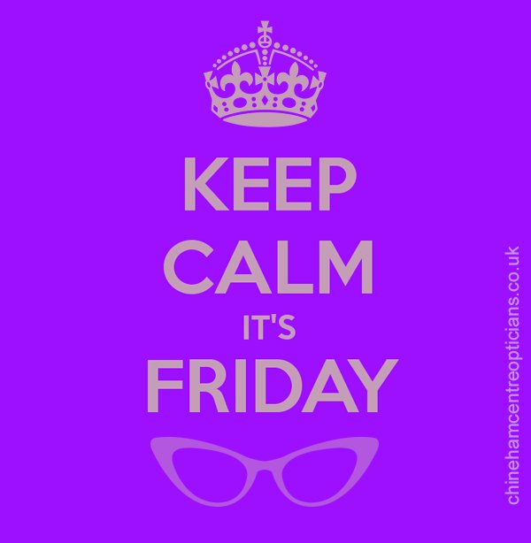 Keep Calm - It's Friday! :-)
#chineham #basingstoke
