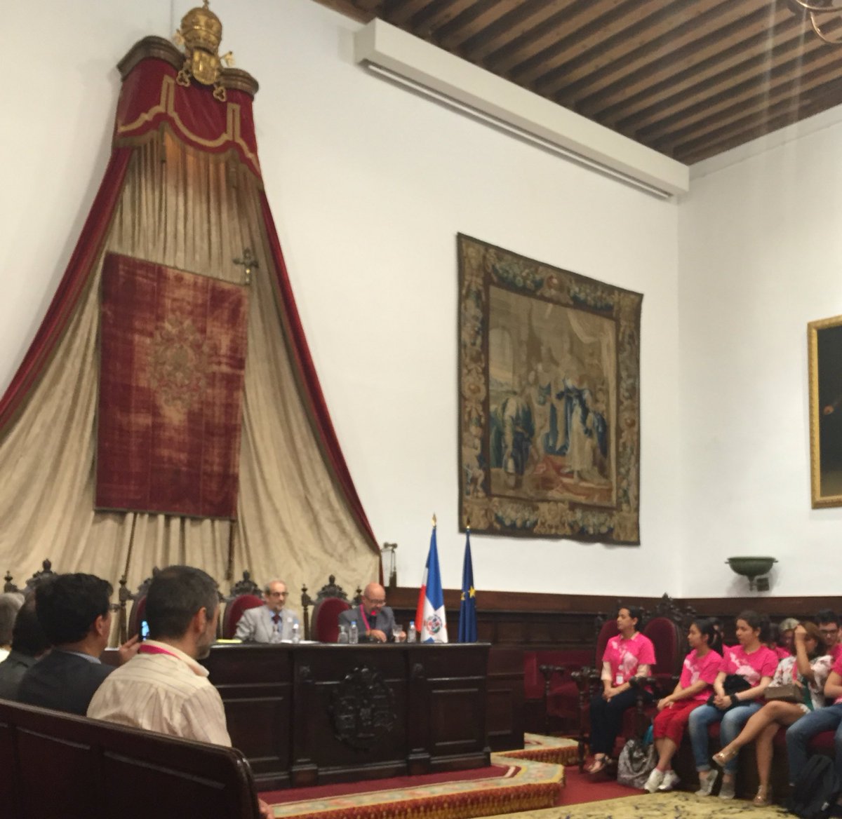 ceisal2016's tweet photo. Inicia evento de clausura. #JussiPakkasvirta nuevo Pte. de #CEISAL. "Haré todo lo posible para cuidar al Consejo. https://t.co/5pDvmJVKjT