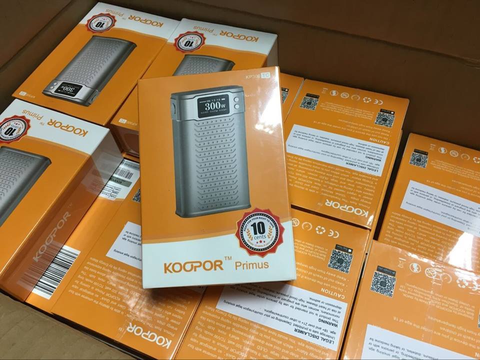 CissyVapor's tweet photo. SMOK Kooper Primus 300W TC Box Mod in stock now
welcome to order
skype:cissy.vaport
TEL/whatsapp:+86 15999962230 https://t.co/Hb5HDRrxIR