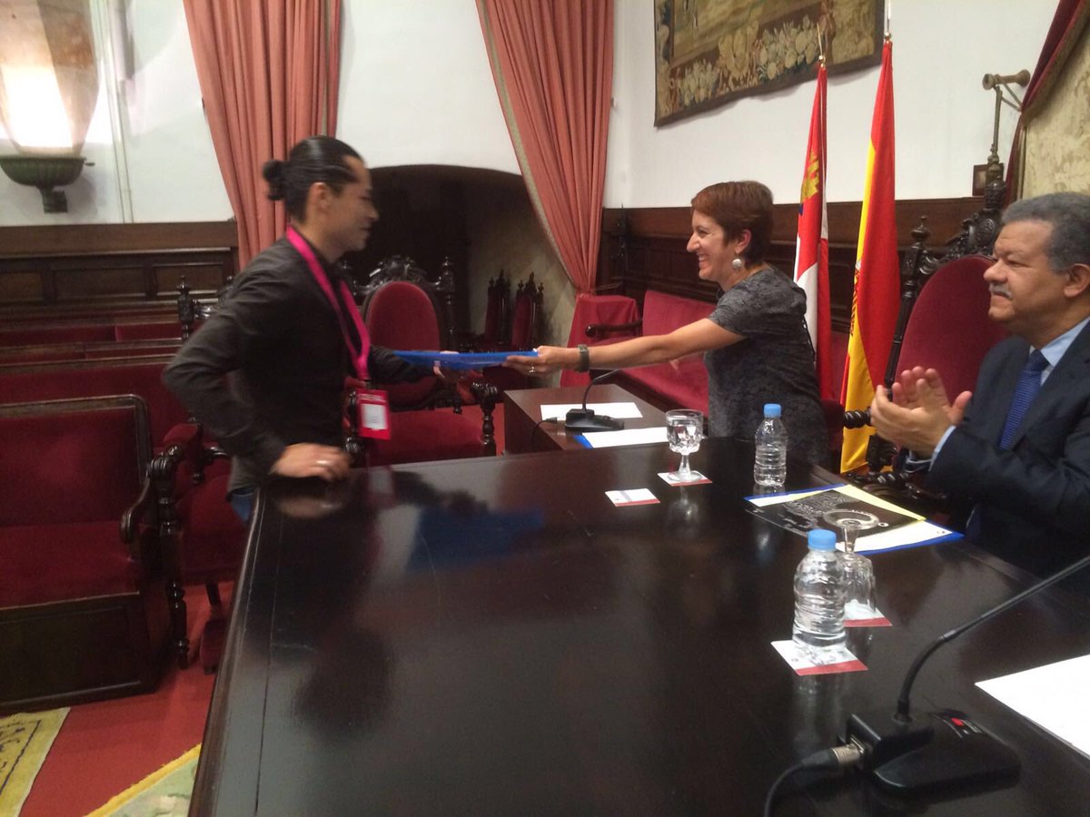 ceisal2016's tweet photo. Premio de jóvenes investigadores lo ganan #JuanRamos y #AldoMartinez en este año de #CEISAL2016 https://t.co/pX4DLgJZcb