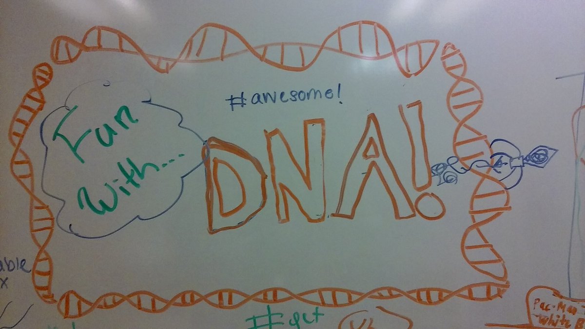 CMarizzi's tweet photo. #FunWithDNA summer camp @dnalc. Totally #awesome! https://t.co/yhqUaU10cd