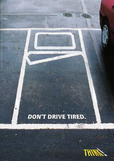 THINKgovuk's tweet photo. Feeling tired at the end of the week? 
If you have a long drive tonight - schedule a 15 minute break every two hours https://t.co/Vzhnl8cox7