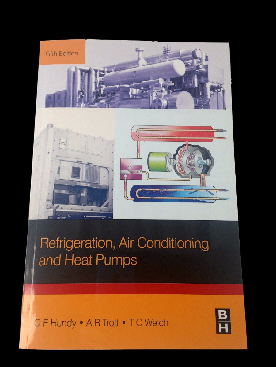 ACRJournal's tweet image. We're looking for a reviewer of this book on refrigeration, air conditioning and heat pumps. Any volunteers? DM us