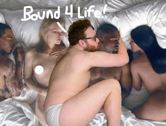 PerezHilton's tweet photo. ICYMI! #SethRogen is back at it with the Kanye parodies! https://t.co/2CA4UmAY87 https://t.co/9FwZ3Hd6FT